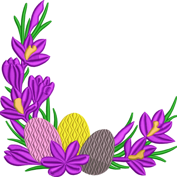 Wreath 184f with egg